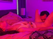 AGE GAP + PRAISE KINK: 3 Load Breeding - 40 yo Daddy Gets 18 yo Teen Pregnant 5/16