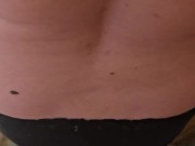 She says positive affirmations about herself in the mirror homemade MILF