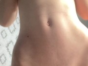 Her legs are shaking, breath uneven, heart racing 9/16