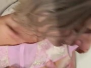 College Girl Gets Creampied at Her Long Distance Boyfriends House!!! 10/16