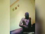Intense Edging and Orgasm of a Young black - Guy/ Cute / Sexy / Uncut / Big black dick 7/16