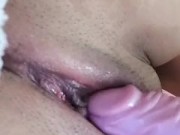 She’s gripping the sheets, moaning harder, taking it all