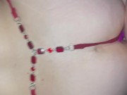 Pink italian thong 4/16