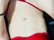 Breath shaking, body sensitive, I can’t stop myself