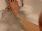 Clean legs and cum with me! 5/16