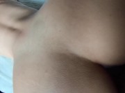 My BIG TITTY in Pink Mask Got Cum on Her Pussy — Aria Fleur 7/16