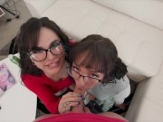 Playing Truth or Dare With My Girl Best Friends - they get their first big dick 10/16