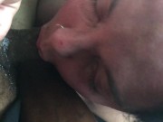 Snot dripping out her nose she can t stop sucking my dick she s having to much fun 5/16