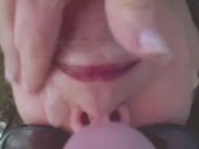 Big Tits Nipple Pulling & Face Fuck Facial ! 15/16