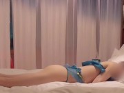 一人で3台のマルチカメラ撮影! 妖精のような衣装に身を纏った色白透明の美肌を堪能 - Screenshot 2 of 16 - Japanese