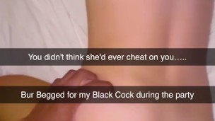 College Party with Good White Slut For First Time BBC