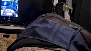 Gorgeous Chubby CD Goth Sissy Sucks and Fucks Machine