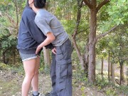 山登り中におしがましてお漏らししちゃった小便臭いまんこに中出し 2/16