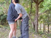 山登り中におしがましてお漏らししちゃった小便臭いまんこに中出し 3/16