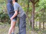 山登り中におしがましてお漏らししちゃった小便臭いまんこに中出し 4/16