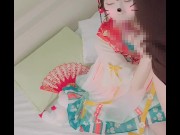 [buildup] The weeping cherry🌸 Hanbok fairy and her secret games(Paipan,naked  pussy, blowjob) 7/16