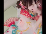 [buildup] The weeping cherry🌸 Hanbok fairy and her secret games(Paipan,naked  pussy, blowjob) 8/16