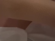 Foot Job with socks on for big finish 4/16