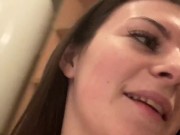 Thighs pulsing harder as vibrator buzzes nonstop 4/16