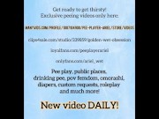 Diaper Girl Can’t Hold It In: Loud Farts & Wet Accident on Carpet 16/16