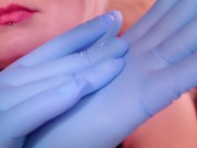 ASMR with medical gloves, clicking and clapping hands - Screenshot 6 of 16 - HD