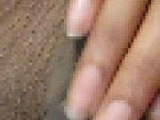 Ladykaiyo Red Panty Teaser, Close-Up on Pretty Pink Pussy 11/16