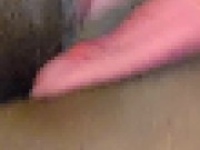 Ladykaiyo Red Panty Teaser, Close-Up on Pretty Pink Pussy 12/16