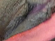 Ladykaiyo Red Panty Teaser, Close-Up on Pretty Pink Pussy 8/16