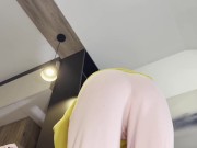 Hot redhead amateur college girl comes for a fashion try on haul turns into a porn casting 11/16