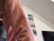 Hot redhead amateur college girl comes for a fashion try on haul turns into a porn casting 7/16