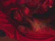 Dominating and biting Danyel Mast session BDSM No1