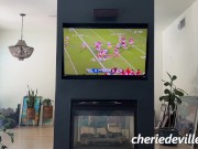 POV: Stepmom Bounces On It During the Big Game 5/16