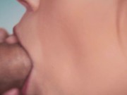 CUM MOUTH Swallow - Oral CreamPie BlowJob 4K 15/16