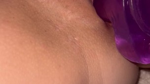 Playing with my new toy until orgasm