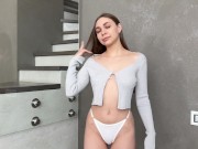 Sexy Cropped Cardigans Try on Haul 7/16