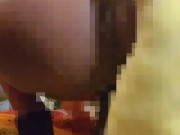 Black Dildo Just the Tip Inserted in Tight Pink Pussy - OF/ladykaiyo 5/16