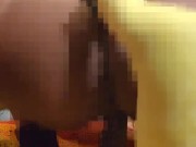 Black Dildo Just the Tip Inserted in Tight Pink Pussy - OF/ladykaiyo 9/16