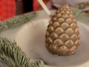 No panties in a cafe 16/16