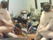 Heather Kane rides Cock till he BUSTS!