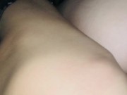milk and cock inside my pussy , doggy style 9/16
