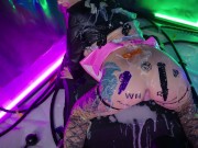 Huge monster dildo destroys my holes 5/16