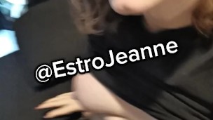 Goth trans se masturbe pour toi