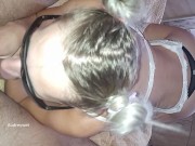 Cheating wife asks him to take off the condom and cum inside !!! 6/16