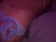 Swedish teen playing with herself in bed 16/16