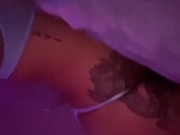 Swedish teen playing with herself in bed 6/16