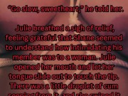Horny fat bbw housewife reads erotica