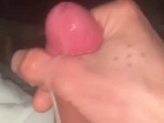 Jerking off and Cumshot 9/16