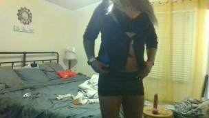 crossdressing hubby gets feminized