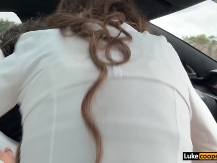 StepSis Nikki Nicole Fucks For Driving Lessons