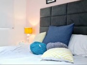 I fuck my hot neighbor at her husband's house, I penetrate her with a strap-on. 15/16